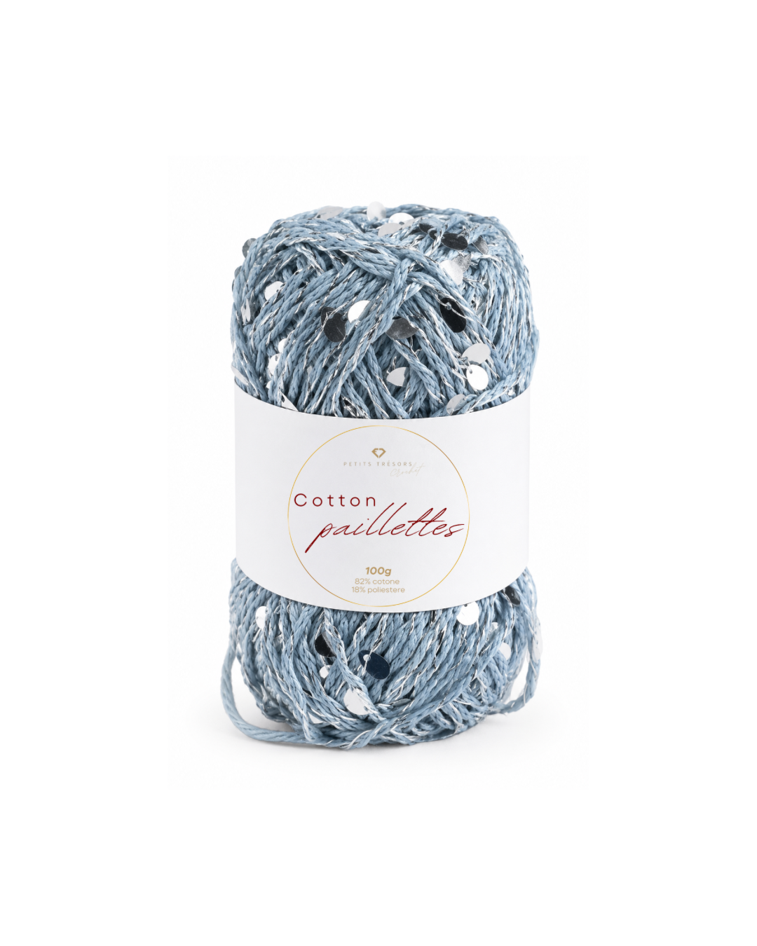 Nocciola Cotton paillettes 100g