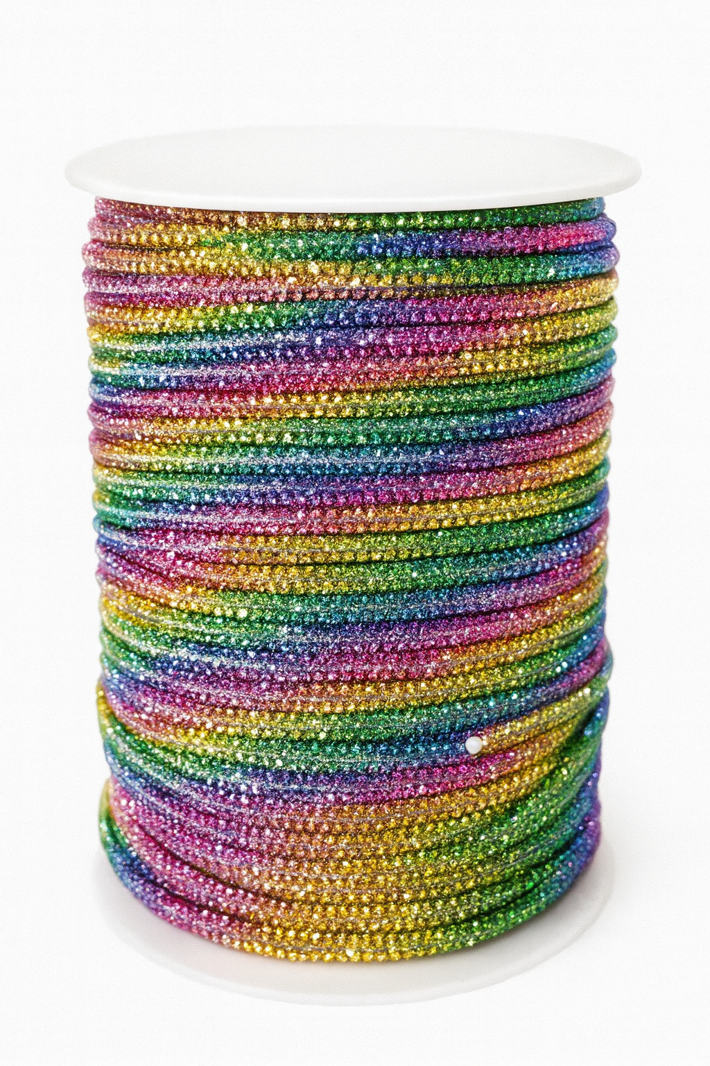 Multicolor cordino strass