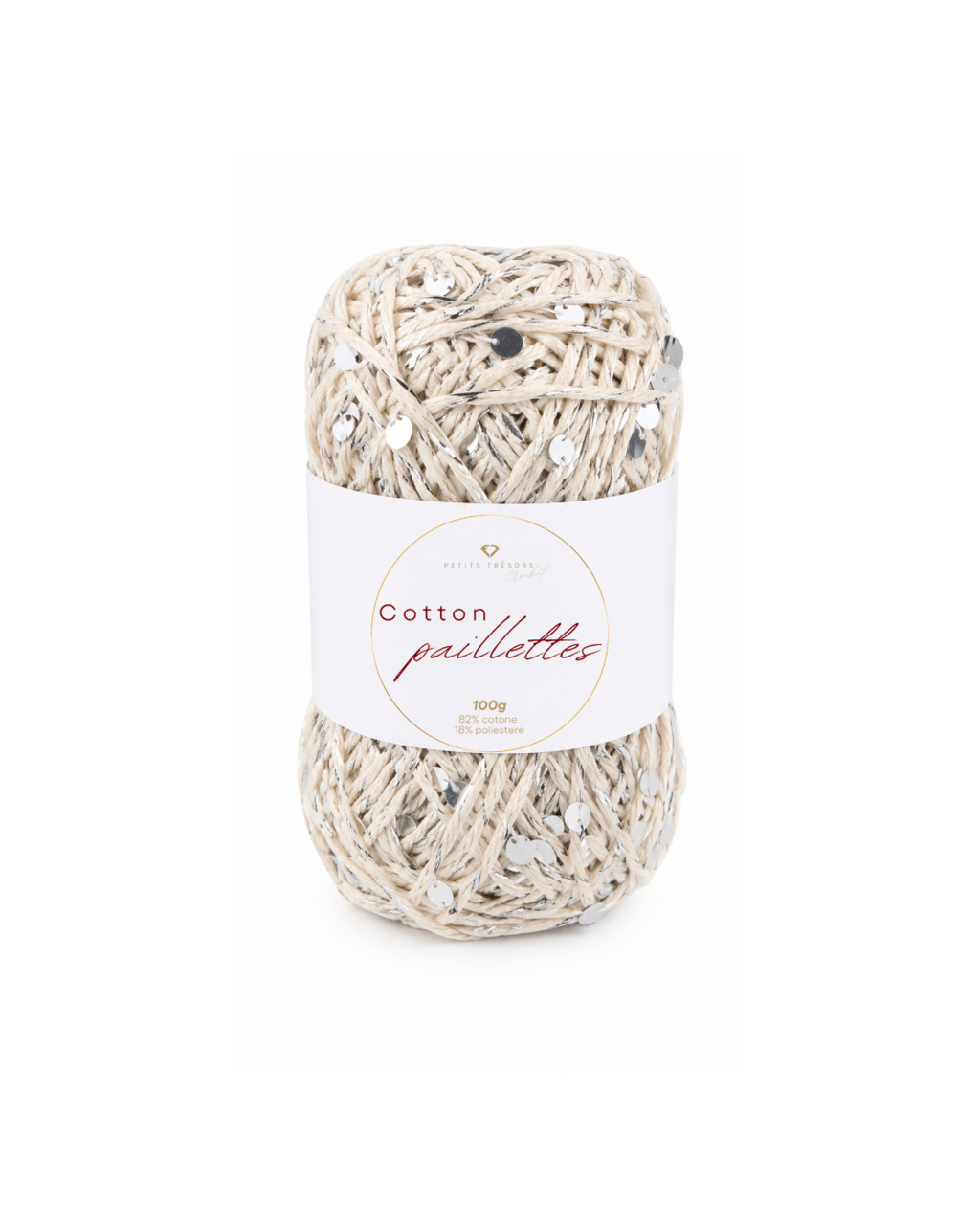 Nocciola Cotton paillettes 100g
