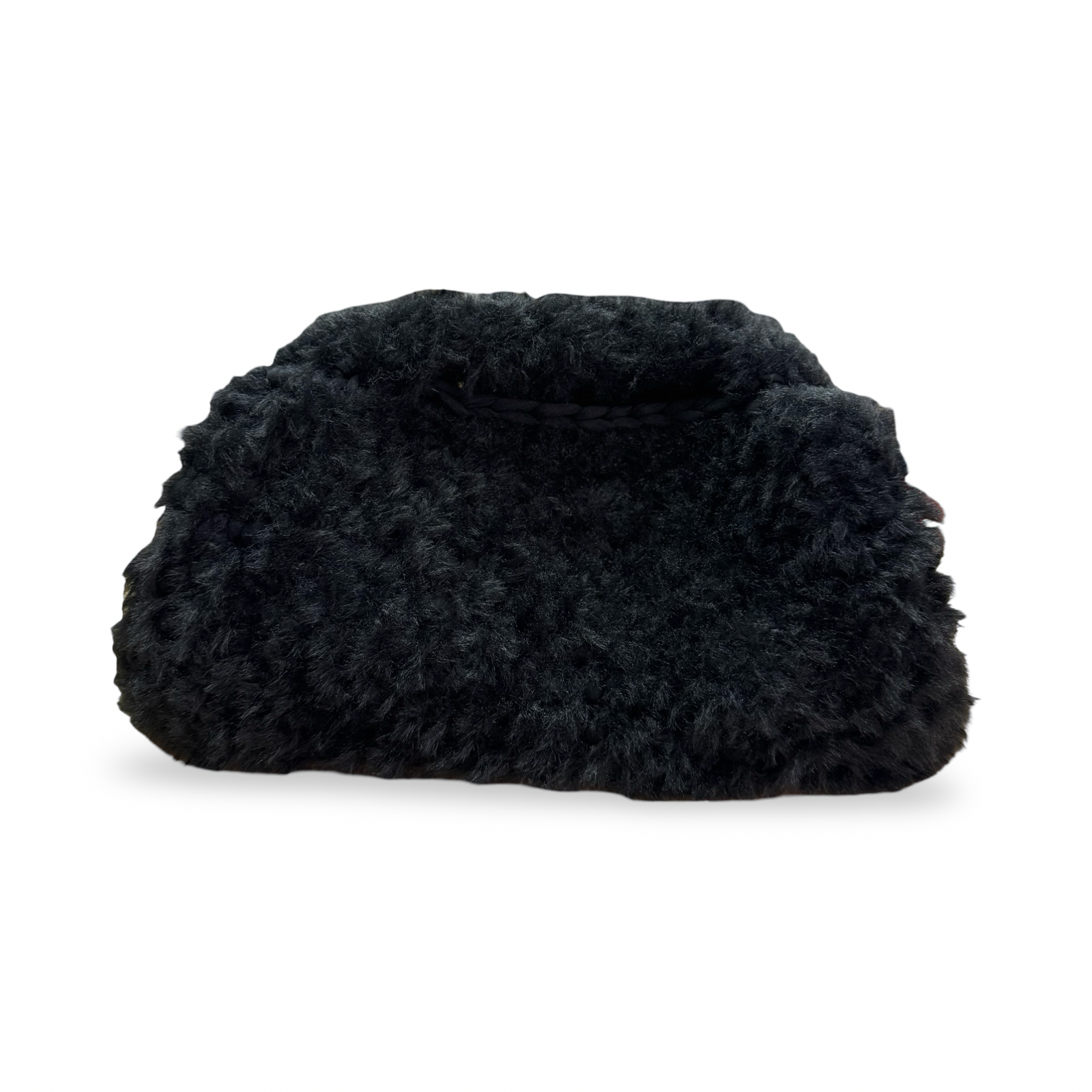 Peluche crochet nero