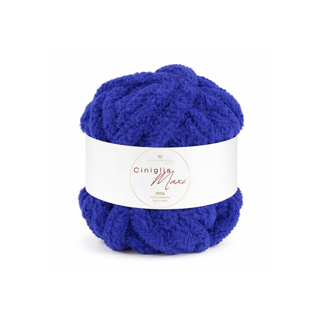 Blu royal ciniglia maxi 250g