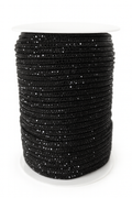Nero cordino strass