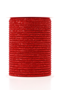 Rosso cordino strass