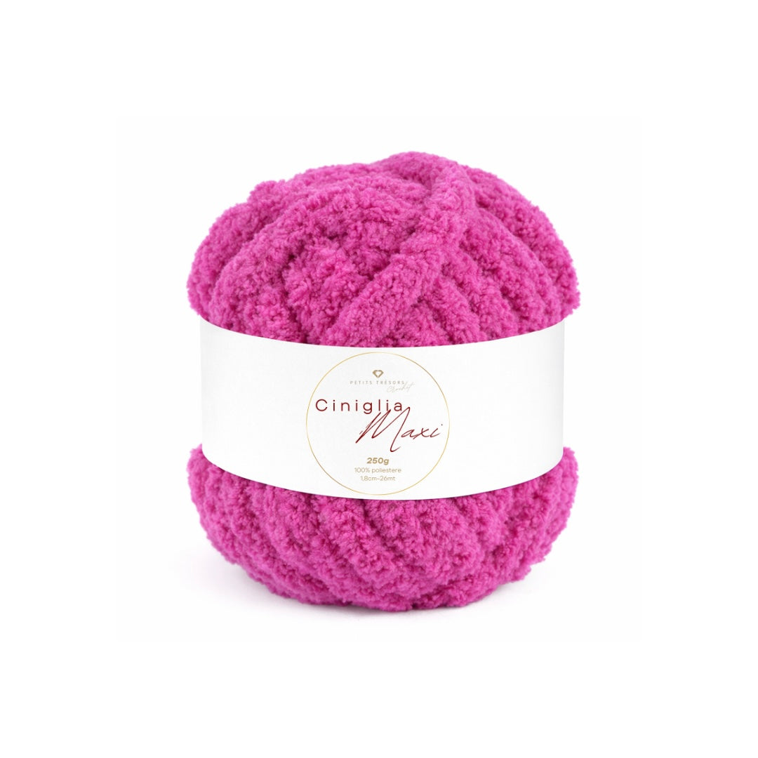 Magenta ciniglia maxi 250g