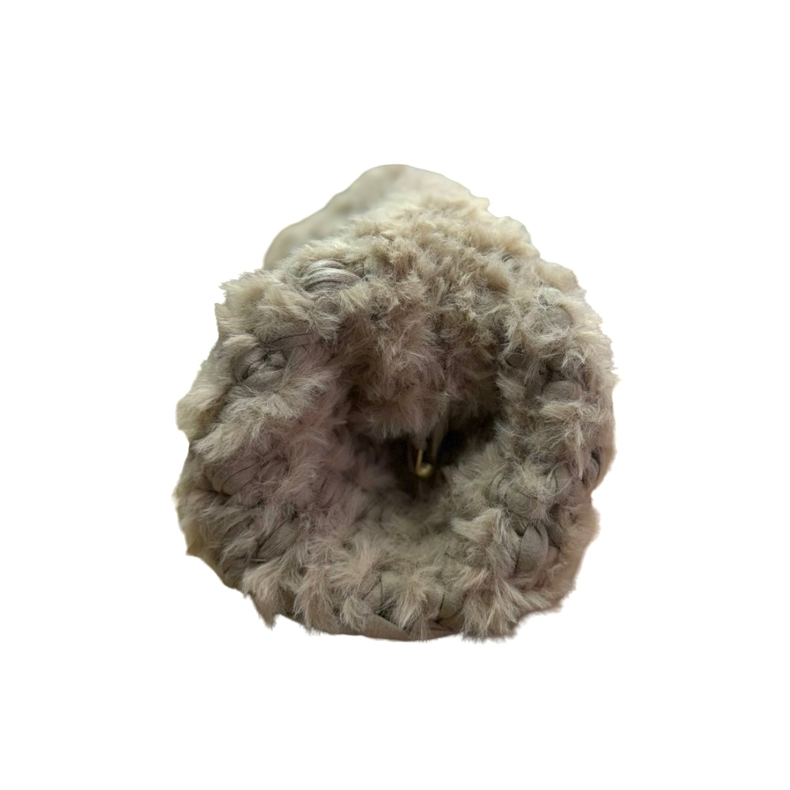 Peluche crochet beige