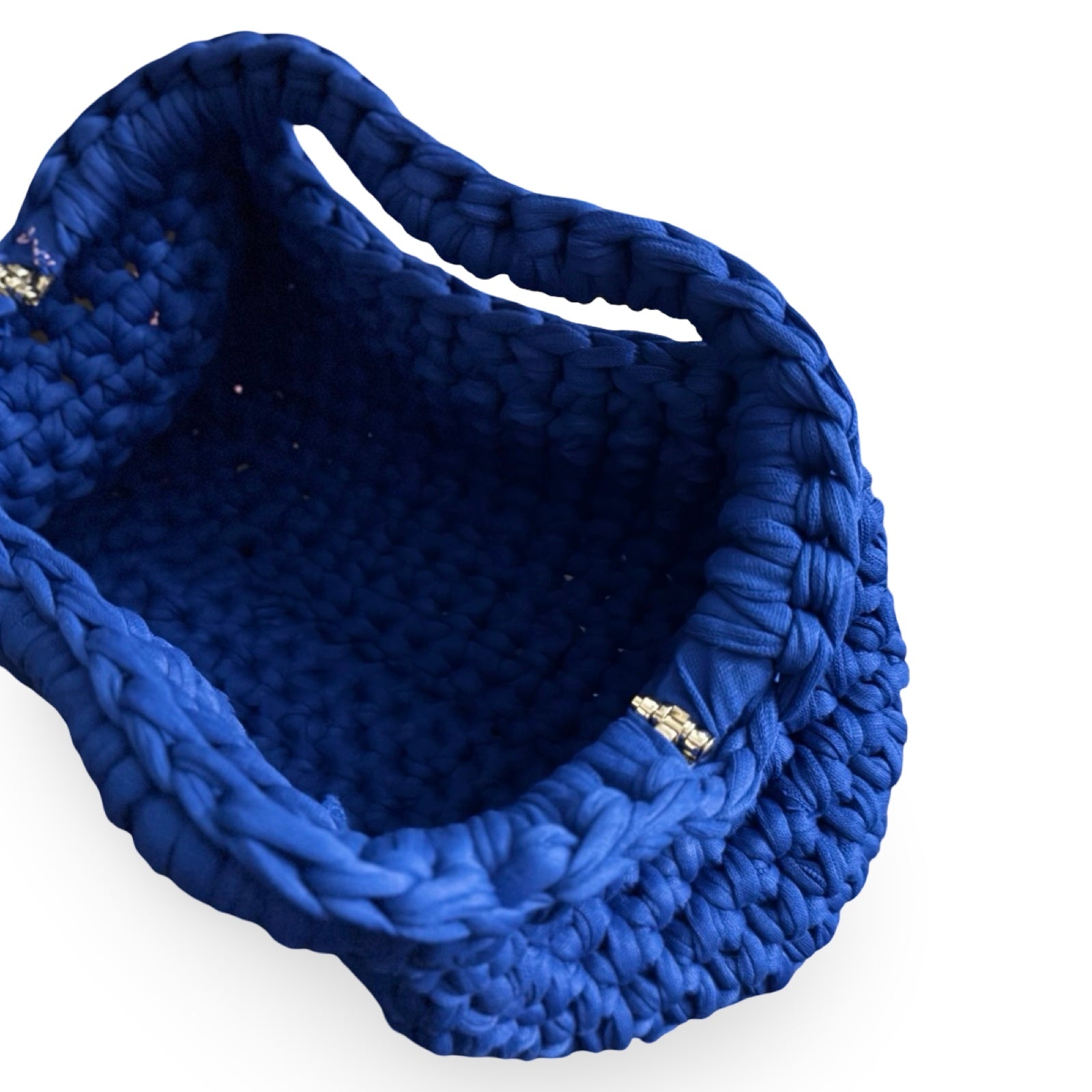 Blue crochet