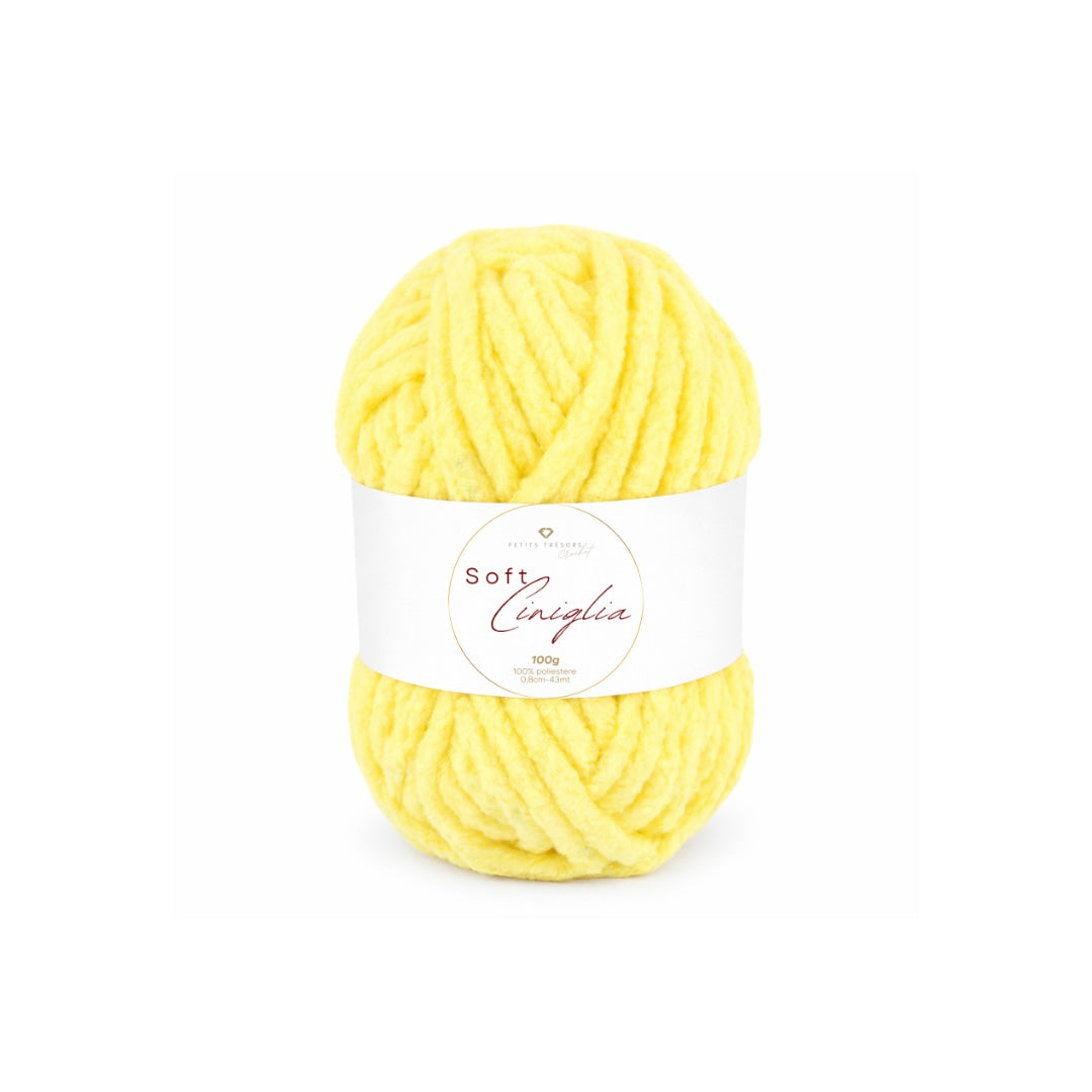 Giallo soft ciniglia 100g