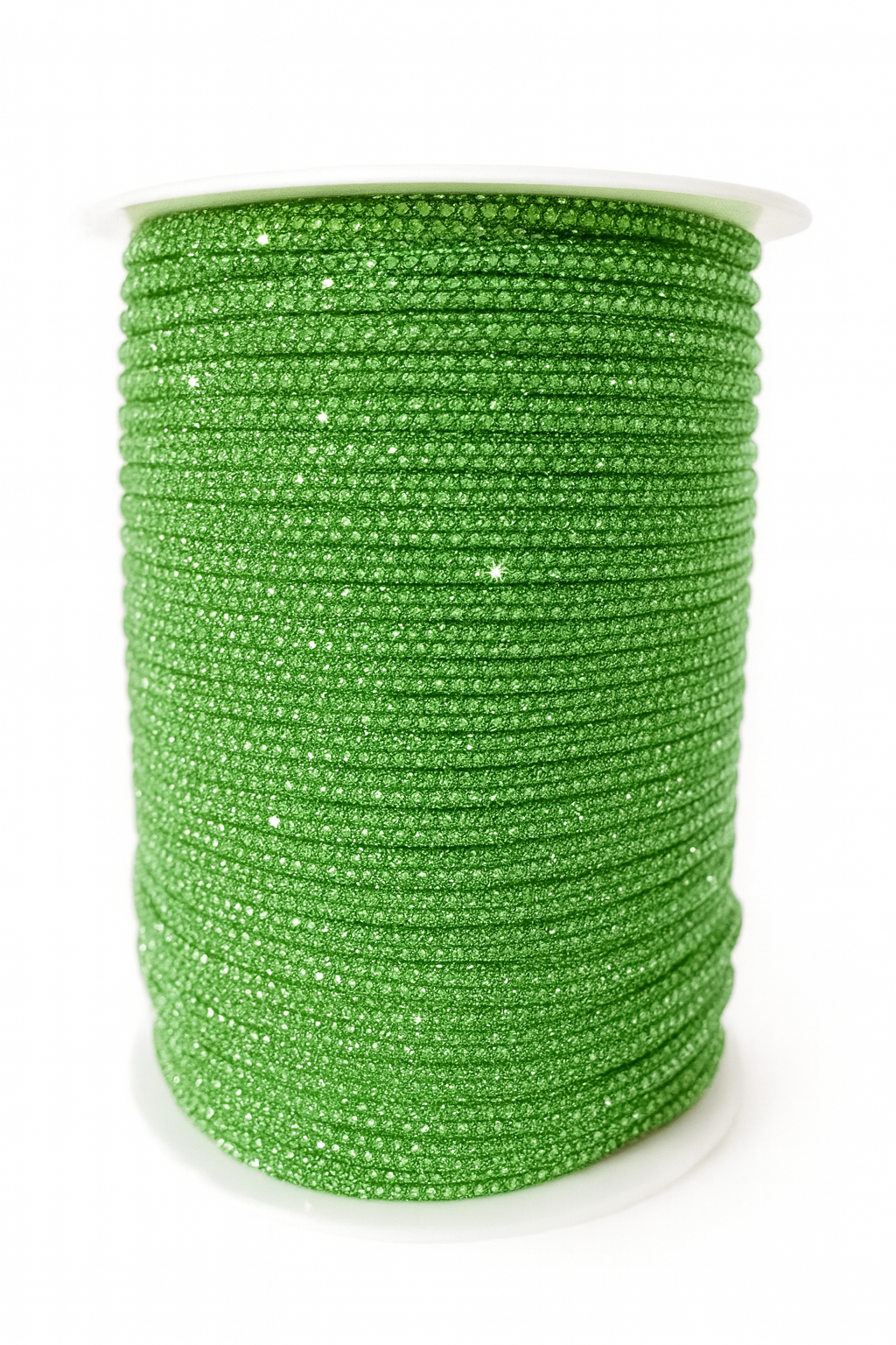 Verde cordino strass