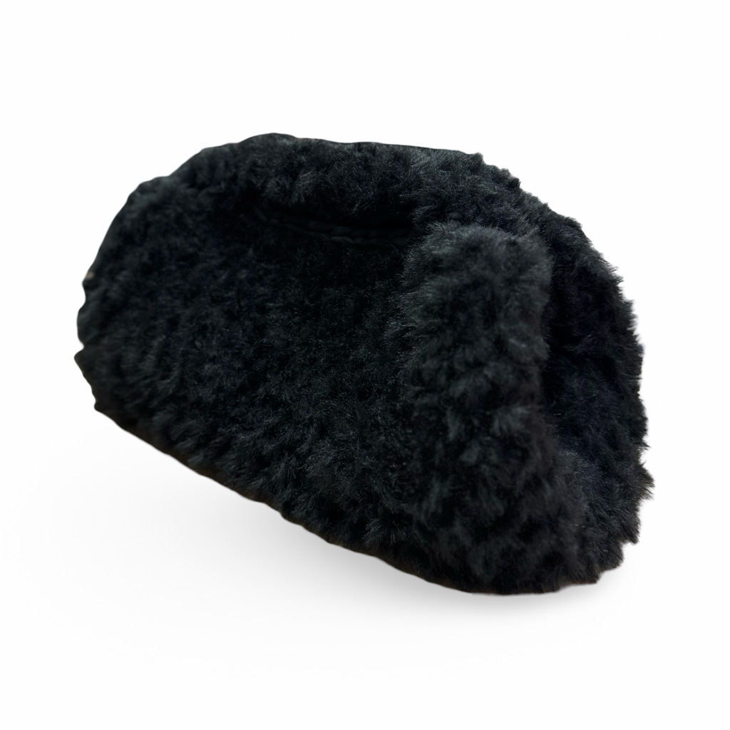 Peluche crochet nero