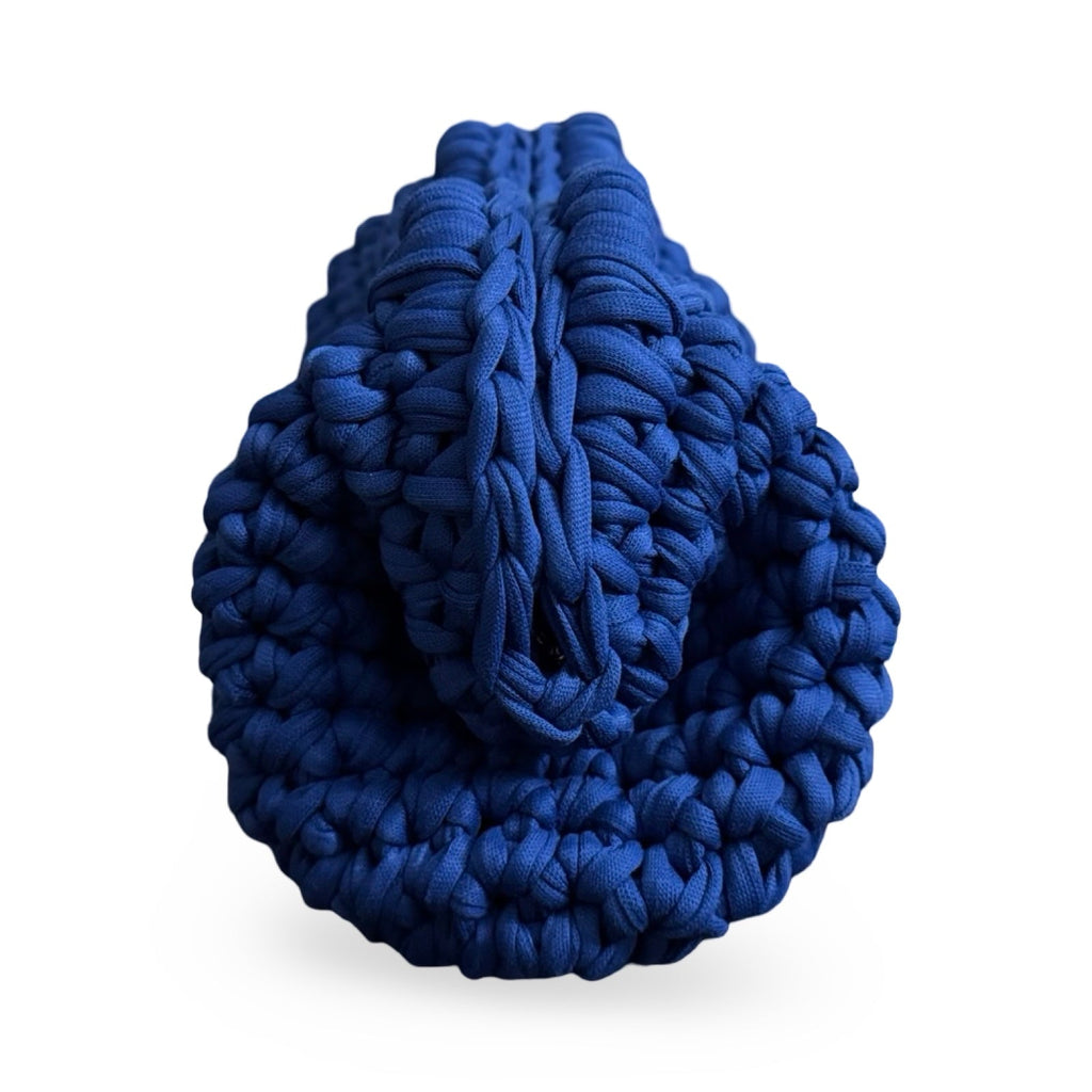 Blue crochet