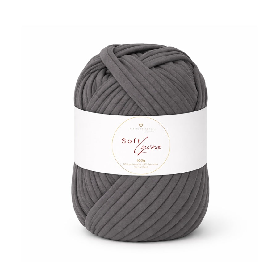 Grigio antracite Soft Lycra 100g