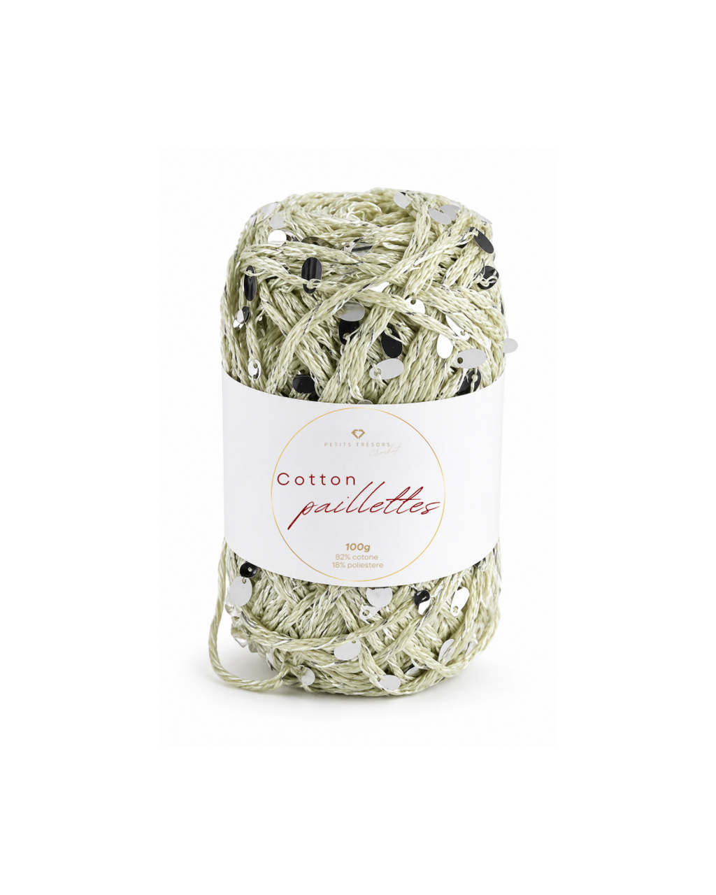 Nocciola Cotton paillettes 100g