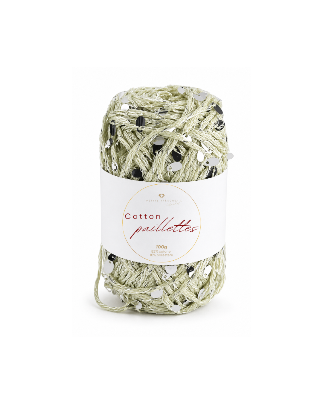 Salvia Cotton paillettes 100g