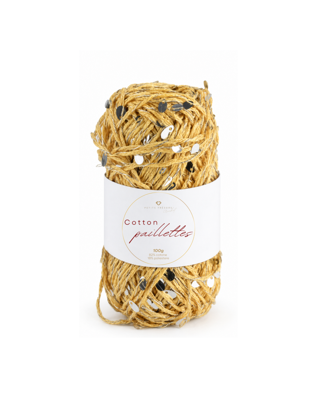 Nocciola Cotton paillettes 100g