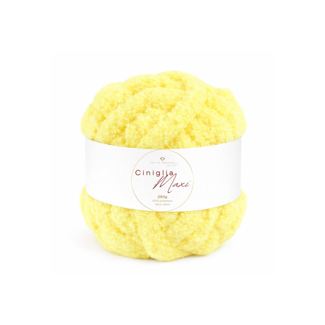 Giallo ciniglia maxi 250g