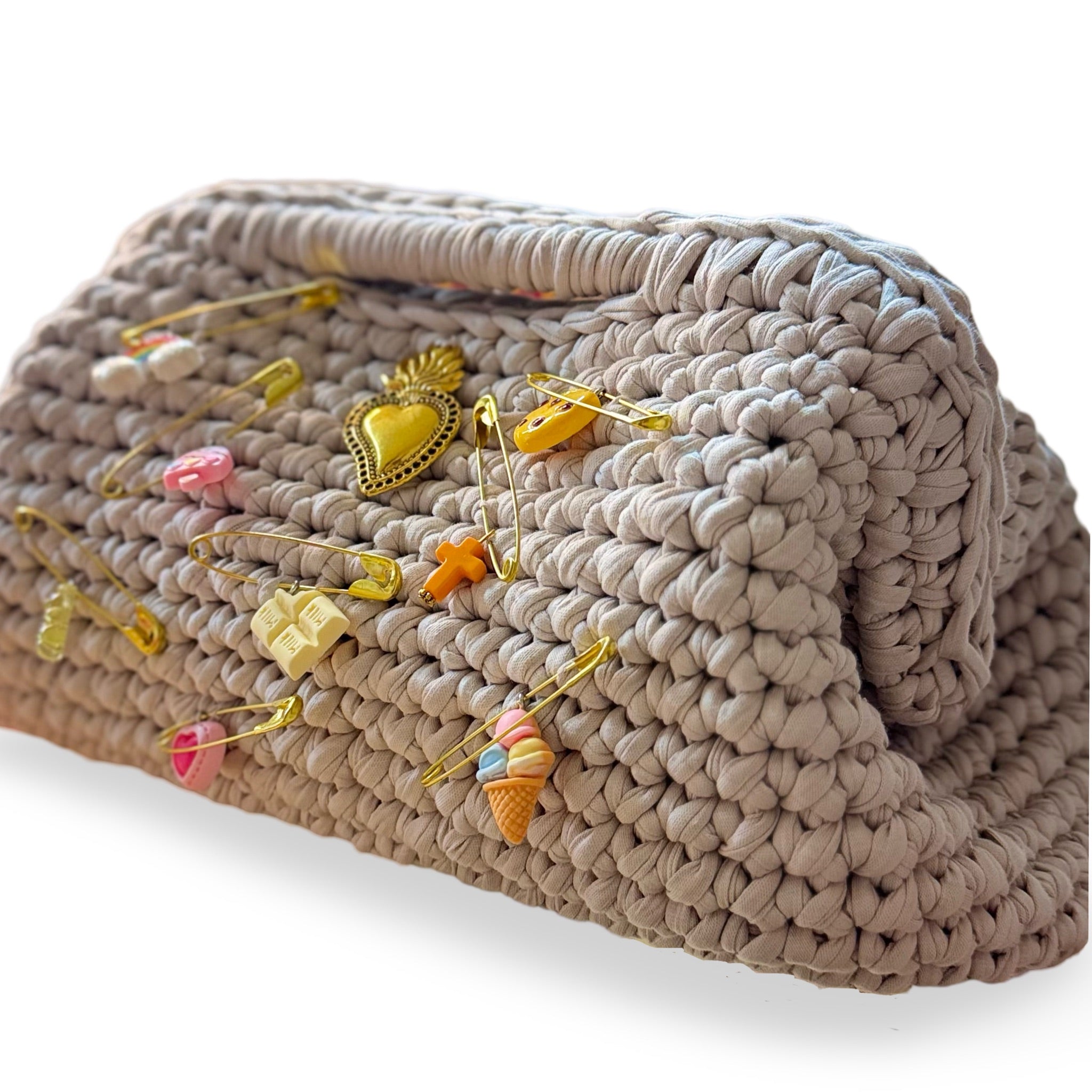 Mocciosa crochet beige