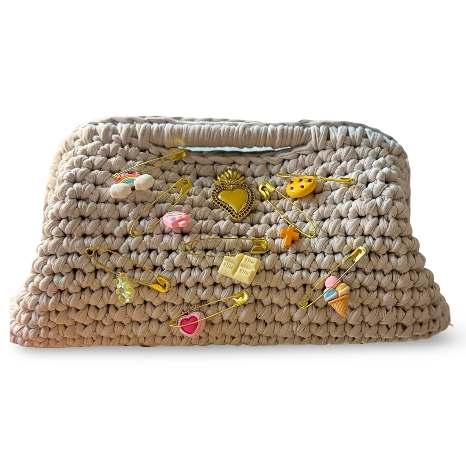 Mocciosa crochet beige